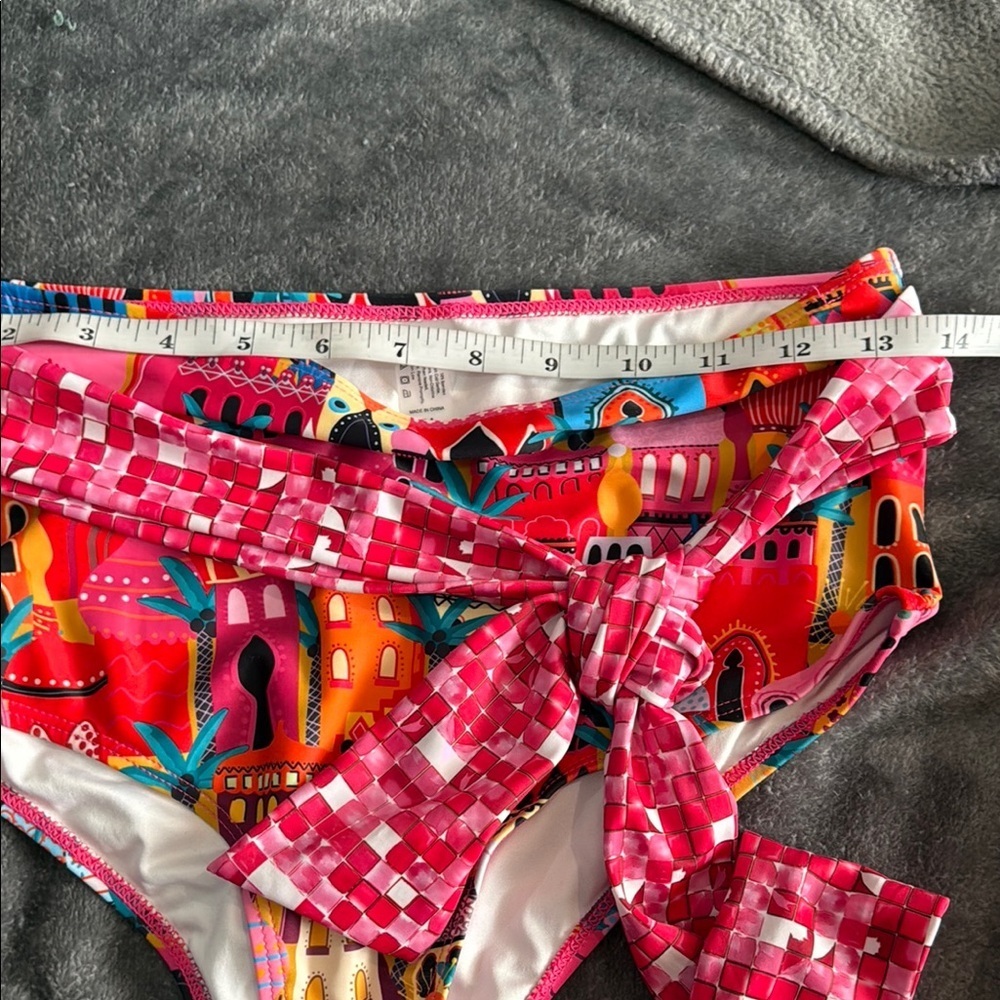 Colorful Patterned Bikini Set - Picture 8 of 9